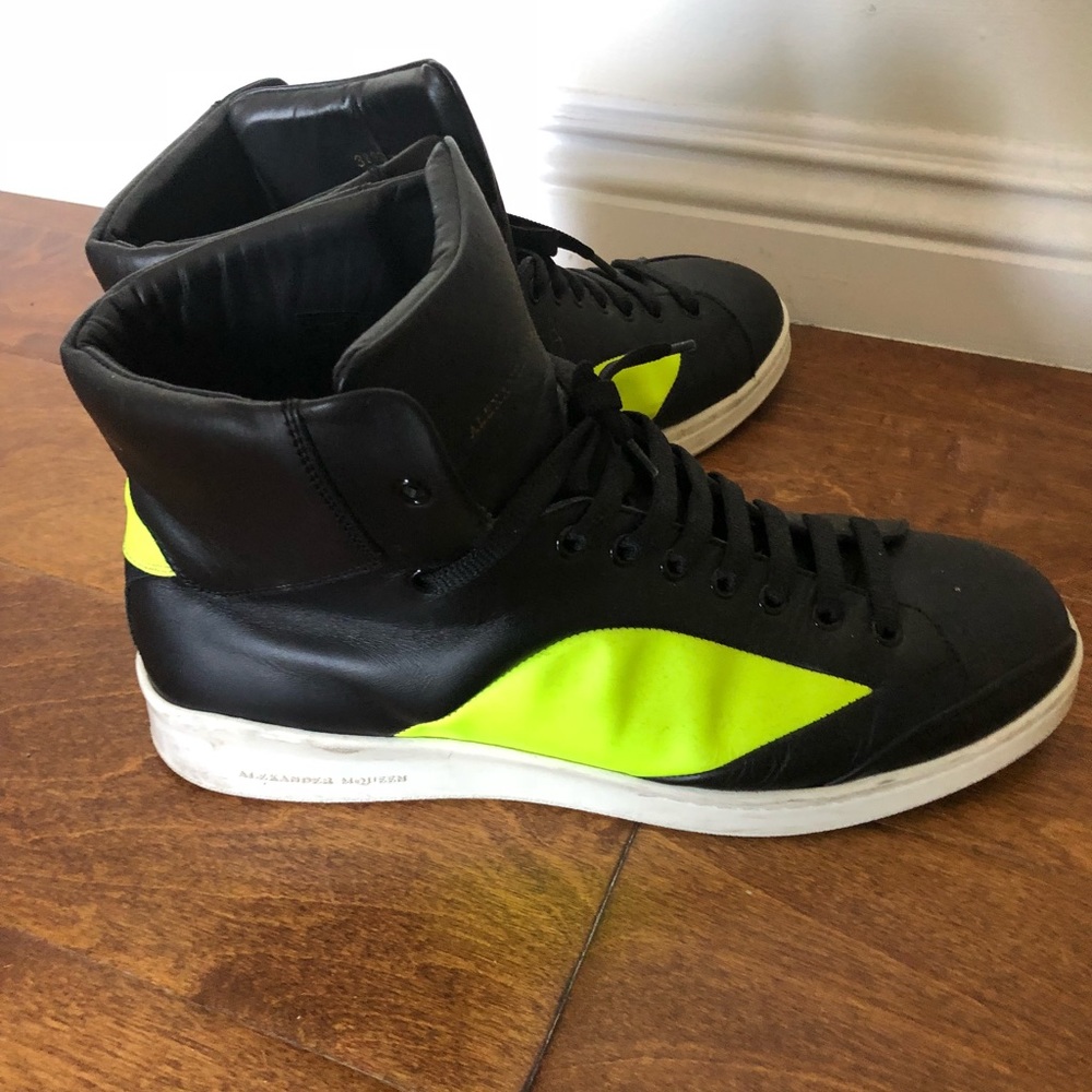 Alexander McQueen sneakers size 10 shoes.